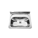 LAVASSA Stainless Steel Wall Hung Basin 500x405x160mm