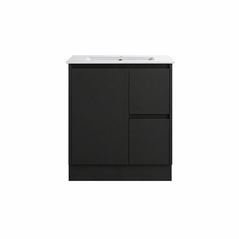 Sierra Series Right Hand Drawer Freestanding Matt Black Overall 730X355X855mm CABINET ONLY