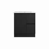 Sierra Series Right Hand Drawer Freestanding Matt Black Overall 730X355X855mm CABINET ONLY
