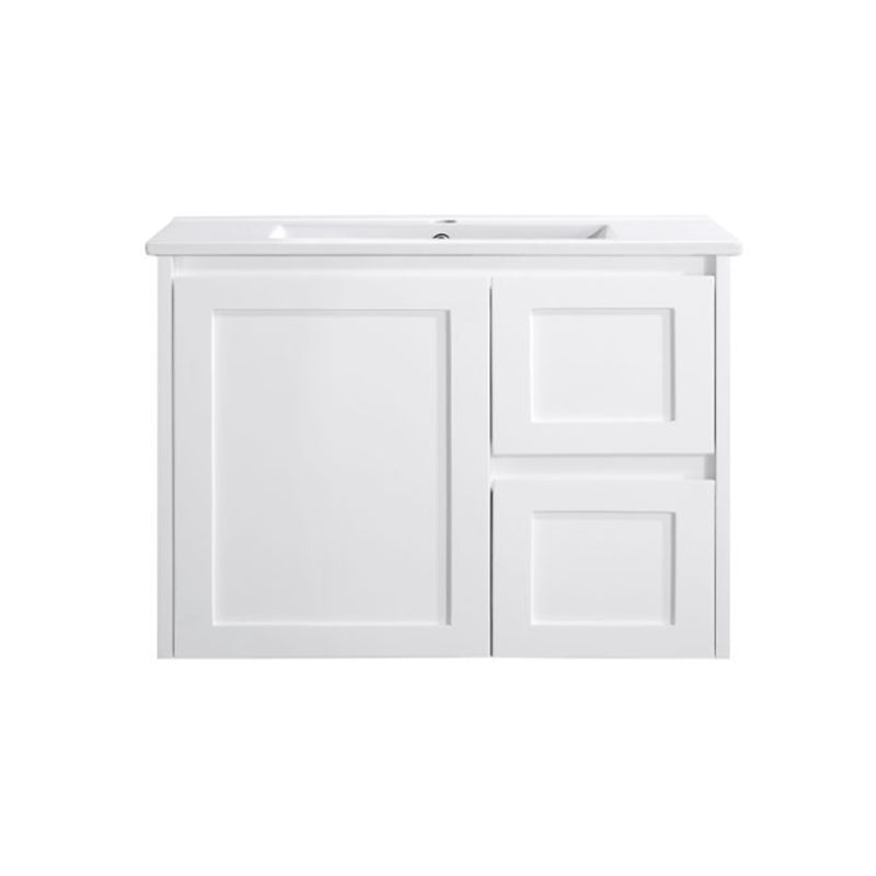 Vintage (Hung) Series Right Hand Drawer Gloss White 750mm CABINET ONLY