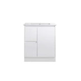 Moddoo Series Left Hand Drawer Gloss White Overall 730x455x855mm Vanity Set With Stone Top & Ceramic Undermount Basin