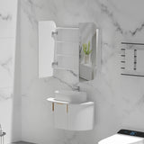 Carysil Grand Shaving Cabinet Matte White 750x800mm