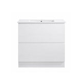 Moddra Series Gloss White Overall 880x450x855mm CABINET ONLY