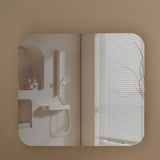 Carysil Grand Shaving Cabinet Walnut 900x800mm