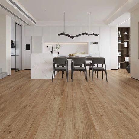 Maxi Smooth Residential Vinyl 5.7 Coastal Spotted Gum 1524x229x5mm(0.7mm Wear Layer)