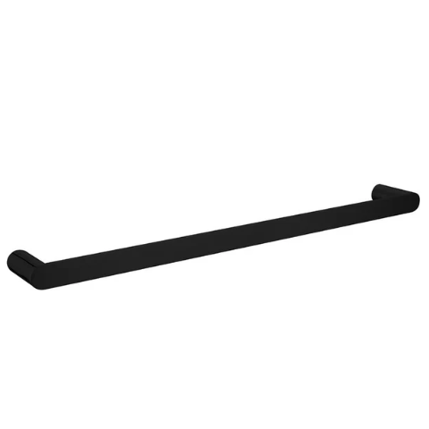 Bellino Matte Black 600mm Single Towel Rail