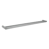 Rushy Brushed Nickel Double Towel Rail 800mm