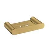 Bellino Brushed Yellow Gold Soap Dish