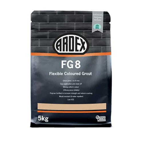 ARDEX Misty Grey 241 FG8 - Highly Versatile Flexible Coloured Grout 5kg