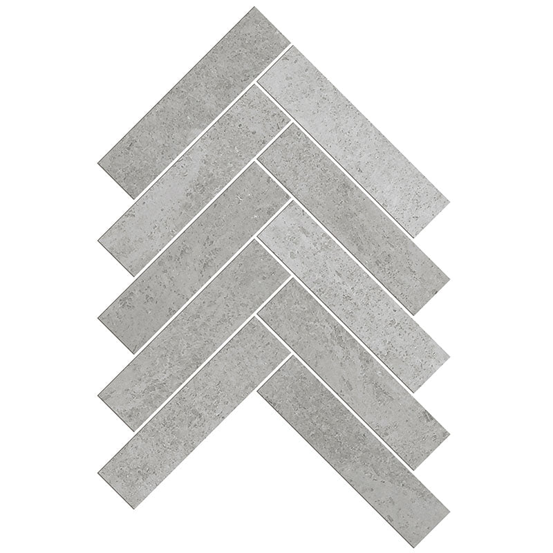 ARTEMIS NEW GREY HERRINGBONE HONED 35X150