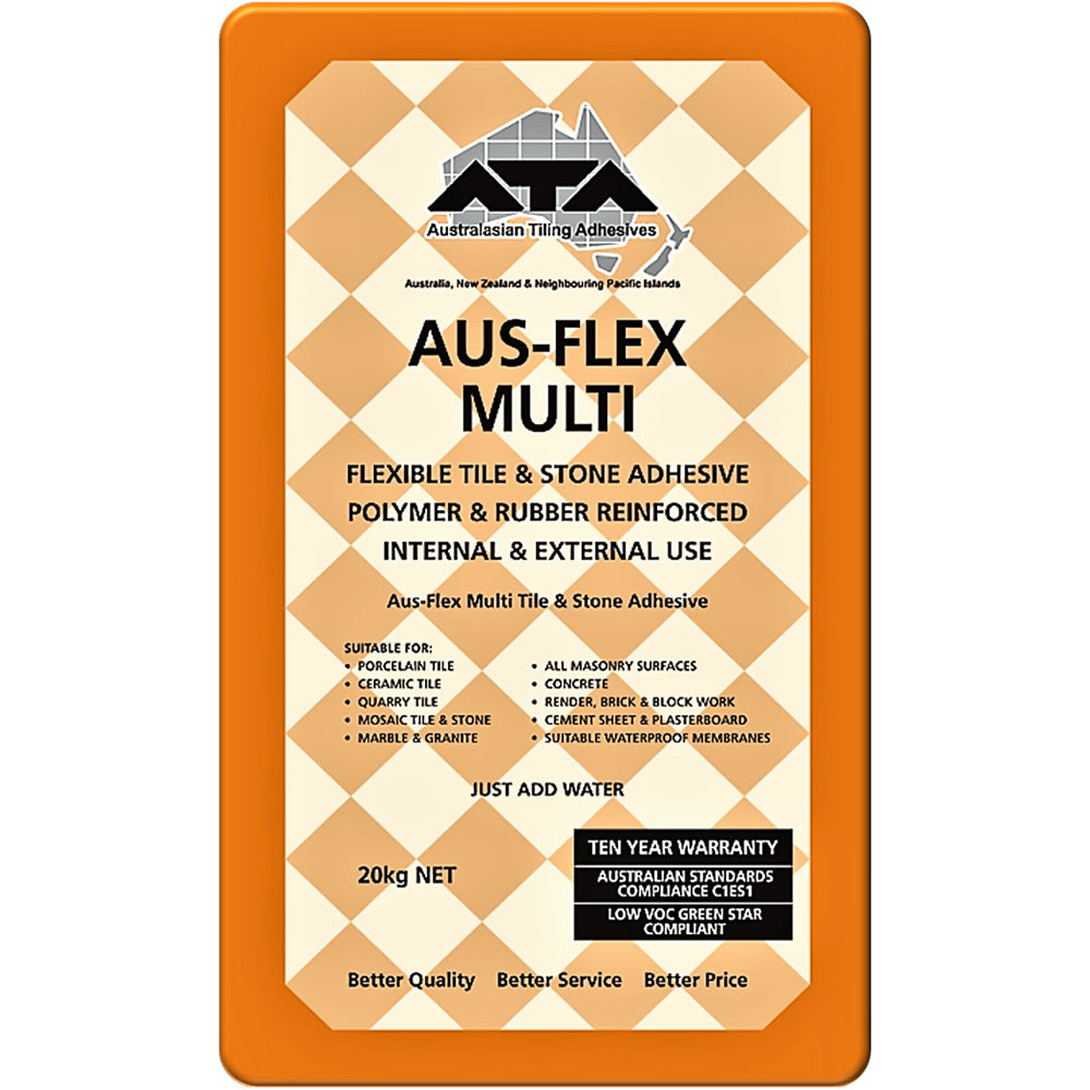 Aus-Flex Multi Orange-Off White