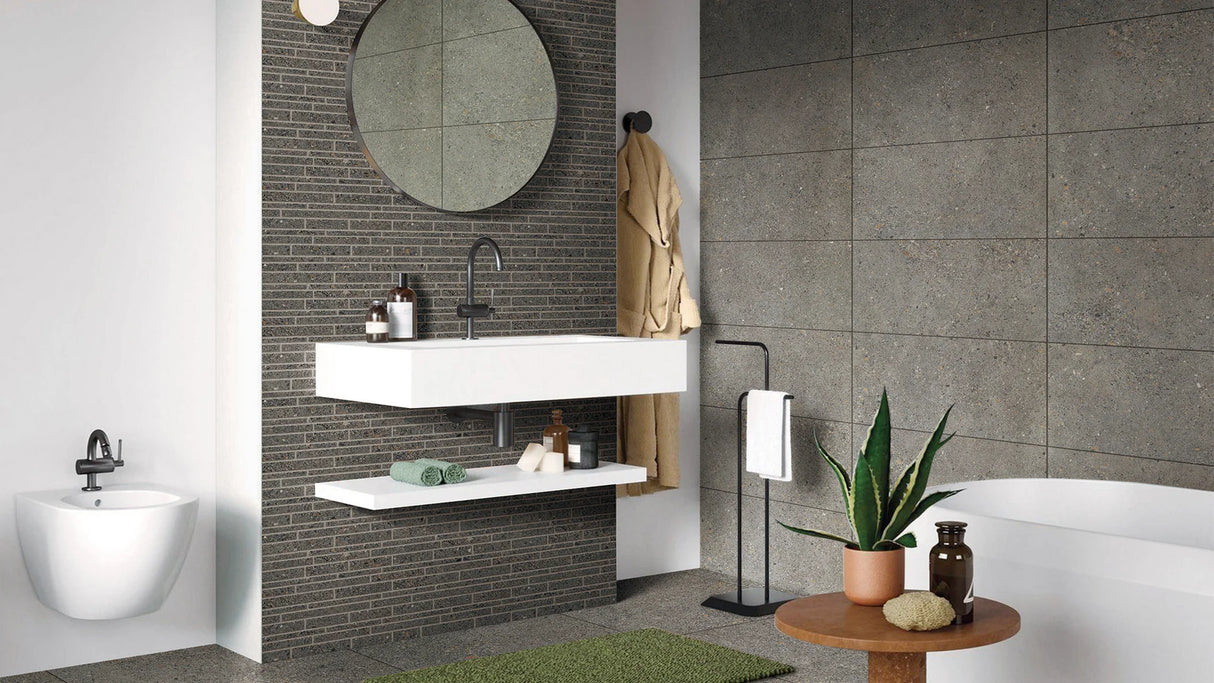 AGGREGATE DARK GREY 600x600 SMOOTH GRIP