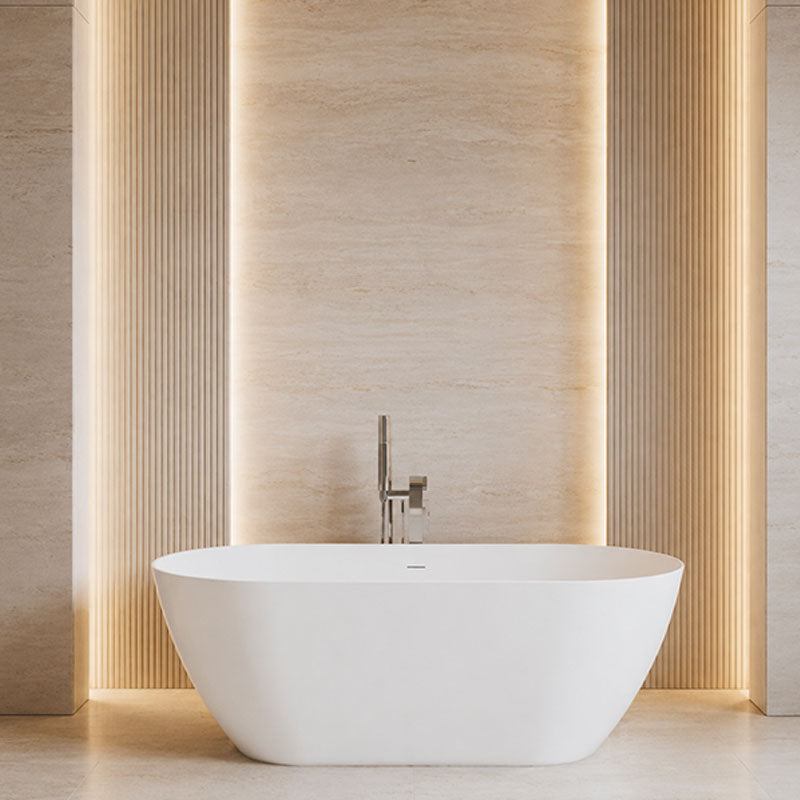 Amelia Bathtub Gloss White Overflow 1700x750x580mm