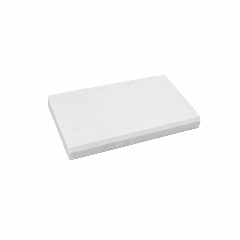 Marble Antarctica White Sandblasted Bevelled Edge 600x400x30mm