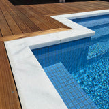 Marble Antarctica White Sandblasted Dropface 600x400x20/60mm