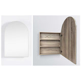Archive Collection Shaving Cabinet Prime Oak 610x900x120mm