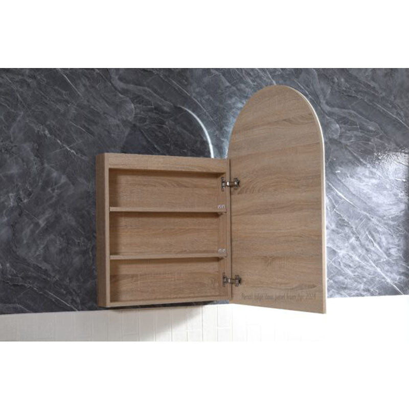 Archive Collection Shaving Cabinet Prime Oak 610x900x120mm