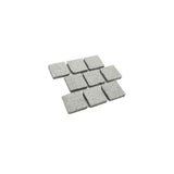 Granite Ash Grey Flamed Cobbles 540x490x20mm