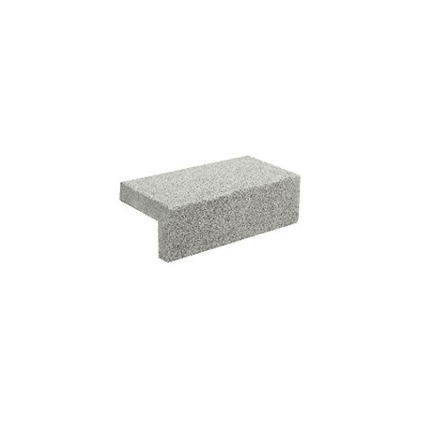 Granite Ash Grey Flamed Dropface 600x400x20/60mm