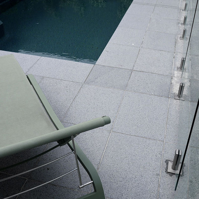Granite Ash Grey Flamed Bevelled Edge 600x400x30mm