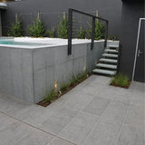 Granite Ash Grey Flamed Cobbles 540x490x20mm