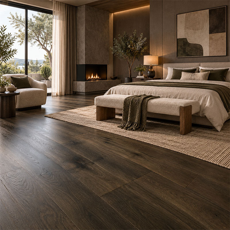 Prestige European Oak Engineered Flooring Matching Plank Ash Grey 1900x220x15/4mm