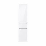 Aspen Collection Wall Hung Tallboy Gloss White 350x390x1500mm