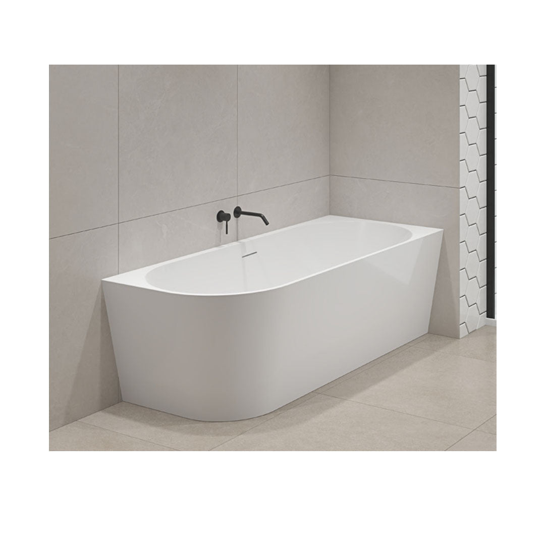 ECO CORNER BATHTUB RIGHT HAND 1400x700x570mm