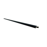 ALUMINIUM WATER BAR 1000 mm LONG, 6mm HIGH SUIT FOR GEM DOOR BLACK