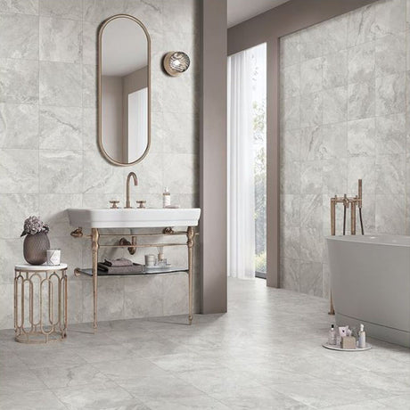 Baroque Light Grey 30x30 SurfaceTec