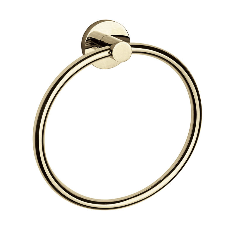 JESS Towel Ring in Brushed Brass