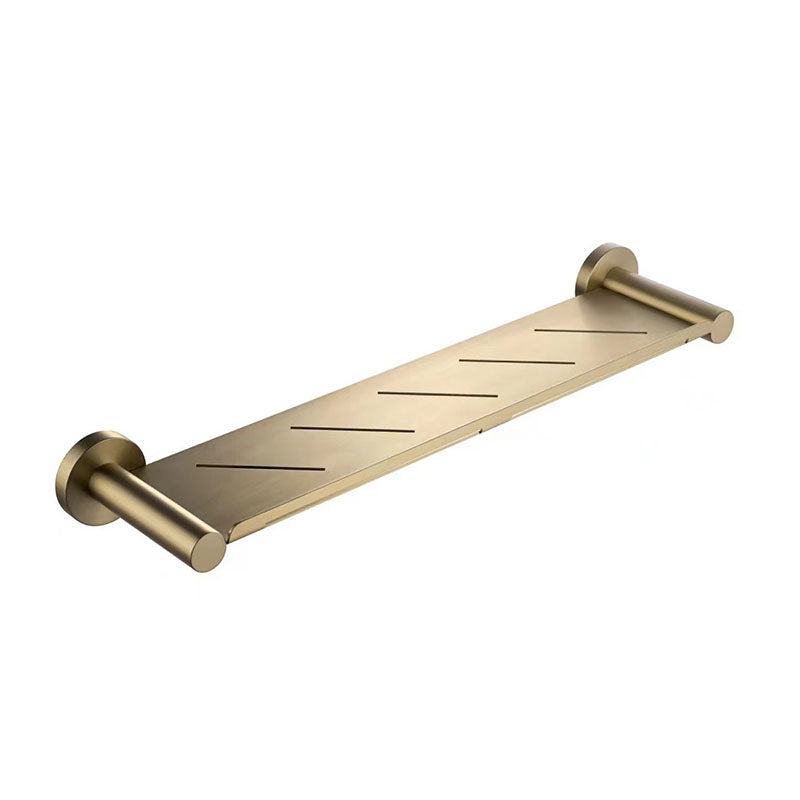 JESS Metal Shelf in Brushed Brass