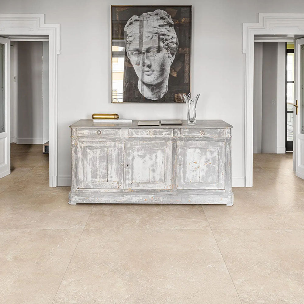 FABULA TRAVERTINO CROSS BEIGE NATURALE 1000X1000
