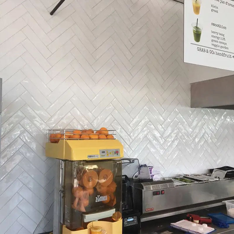 BLOCK WHITE GLOSS 76X302