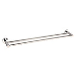 JESS Double Towel Rail in Brushed Nickel 750mm