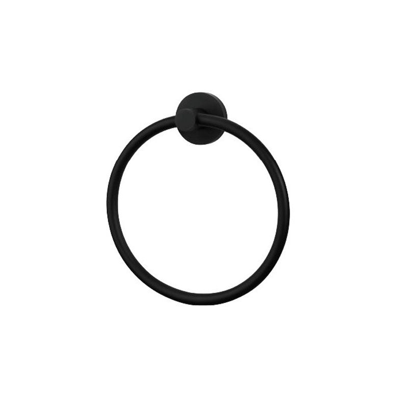 JESS Towel Ring in Matte Black