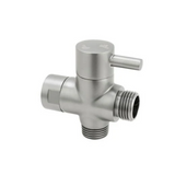 Brass Bidet Spray's Diverter Brushed Nickel