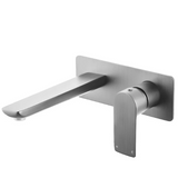 VOG Series Brushed Nickel Wall Mixer With Spout (color up)