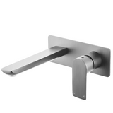 VOG Series Wall Mixer With Spout (color up) Brushed Nickel