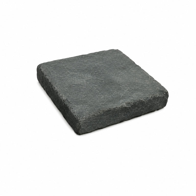 Limestone Belgium Blue Sandblasted Cobbles 100x100x20mm