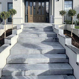 Limestone Belgium Blue Sandblasted Dropface 600x400x20/60mm