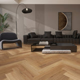 AquaCore Signature Hybrid Herringbone Flooring Blackbutt 635x127x9mm