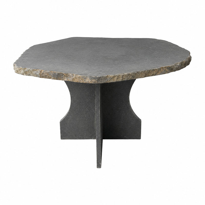 Bluestone Table 700-900x30mm Tabletop, 600x20mm Base