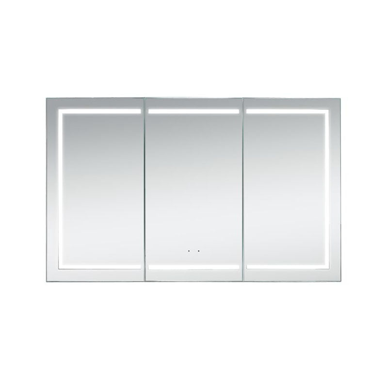Brighton LED Pencil Edge Shaving Cabinet Natural Timber 1200x750x150mm