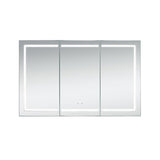 Brighton LED Pencil Edge Shaving Cabinet Natural Timber 1200x750x150mm