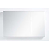 Brighton Pencil Edge Shaving Cabinet Matt Grey 1200x750x150mm