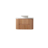 Bristol Series Wall Hung Rosewood 1180x455x540mm CABINET ONLY