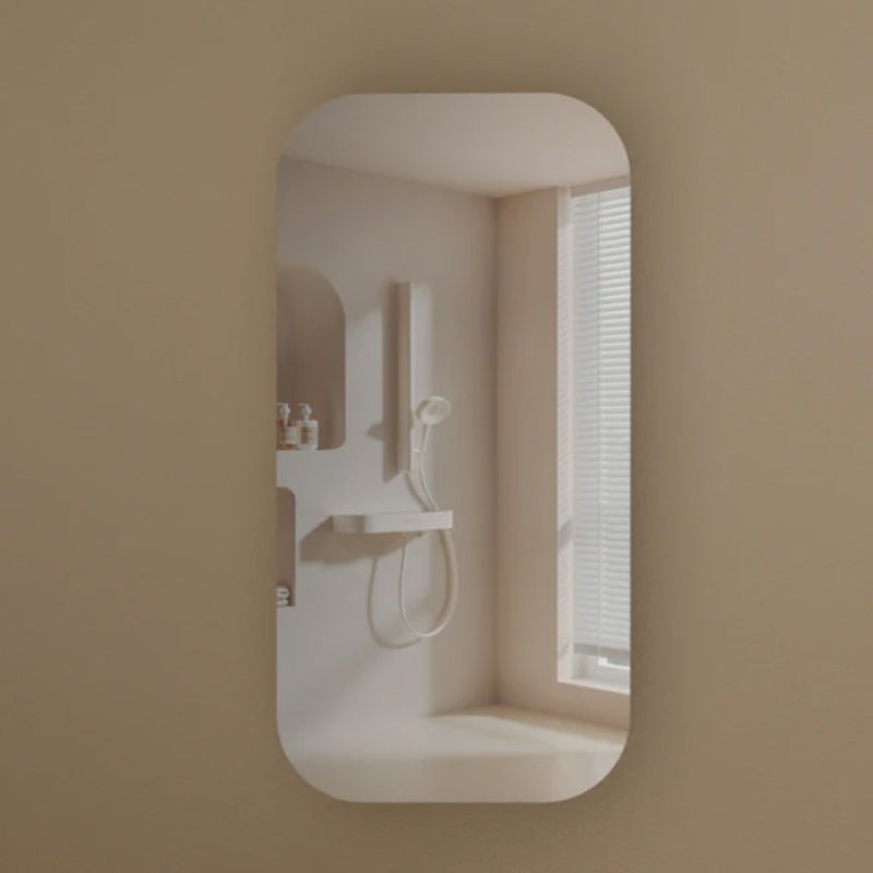 Carysil Earls Squircle Shaving Cabinet Walnut 450x900mm