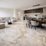 SENSI SIGNORIA CALACATTA VENA ORO LUX 120X120