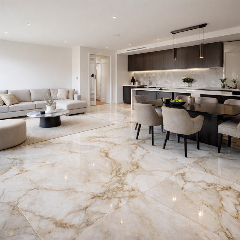 SENSI SIGNORIA CALACATTA VENA ORO NAT 120X120